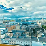 Glasgow Central Station Skyline Apartment With Parking