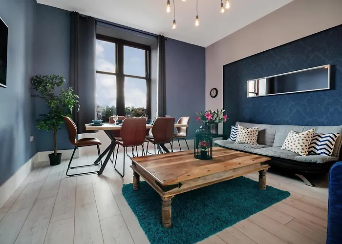 Luxurious Glasgow Apartment Nr Subway
