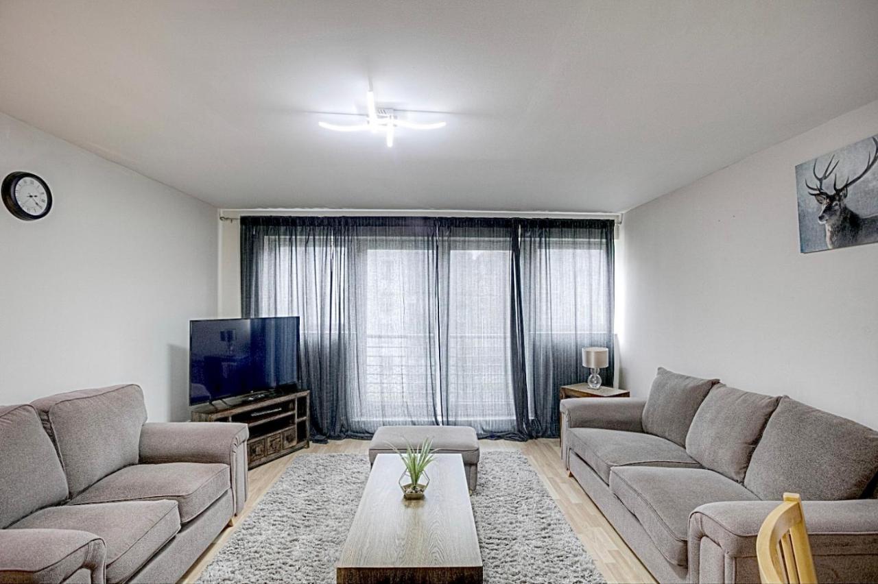 Spacious 2-bed Serviced With Free Secure Parking Central Sse Hydro Apartment Glasgow