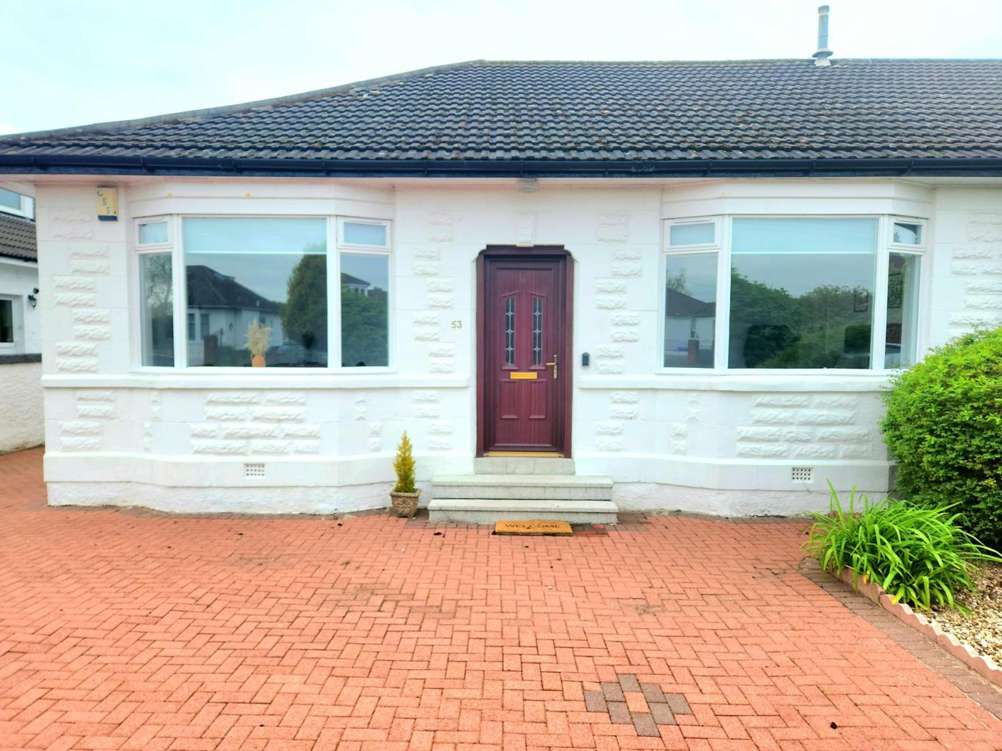 Holiday home Charming 3-bed Oasis-free Parking Glasgow