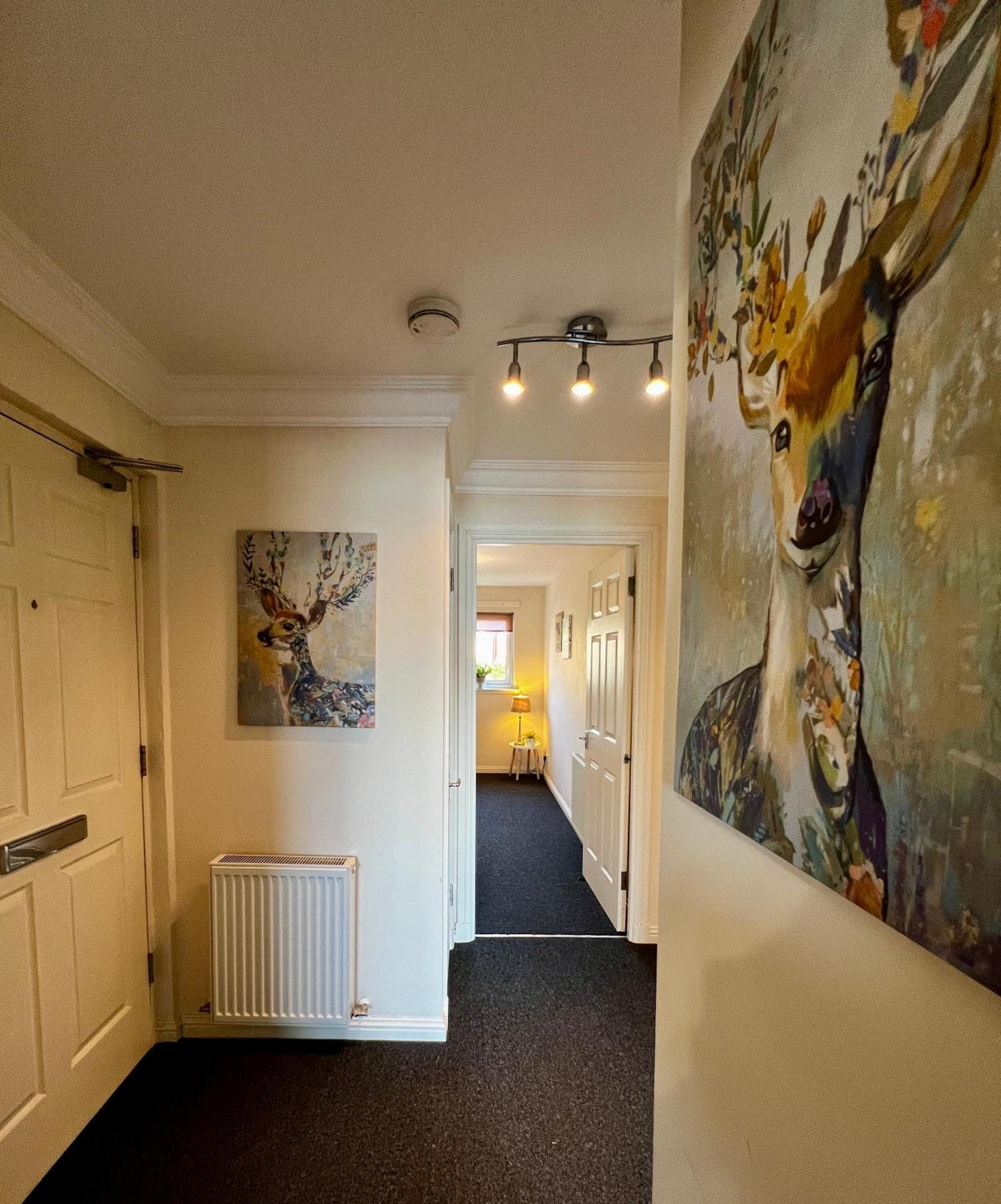 Stylish Modern Flat With Juliet Balcony & Parking