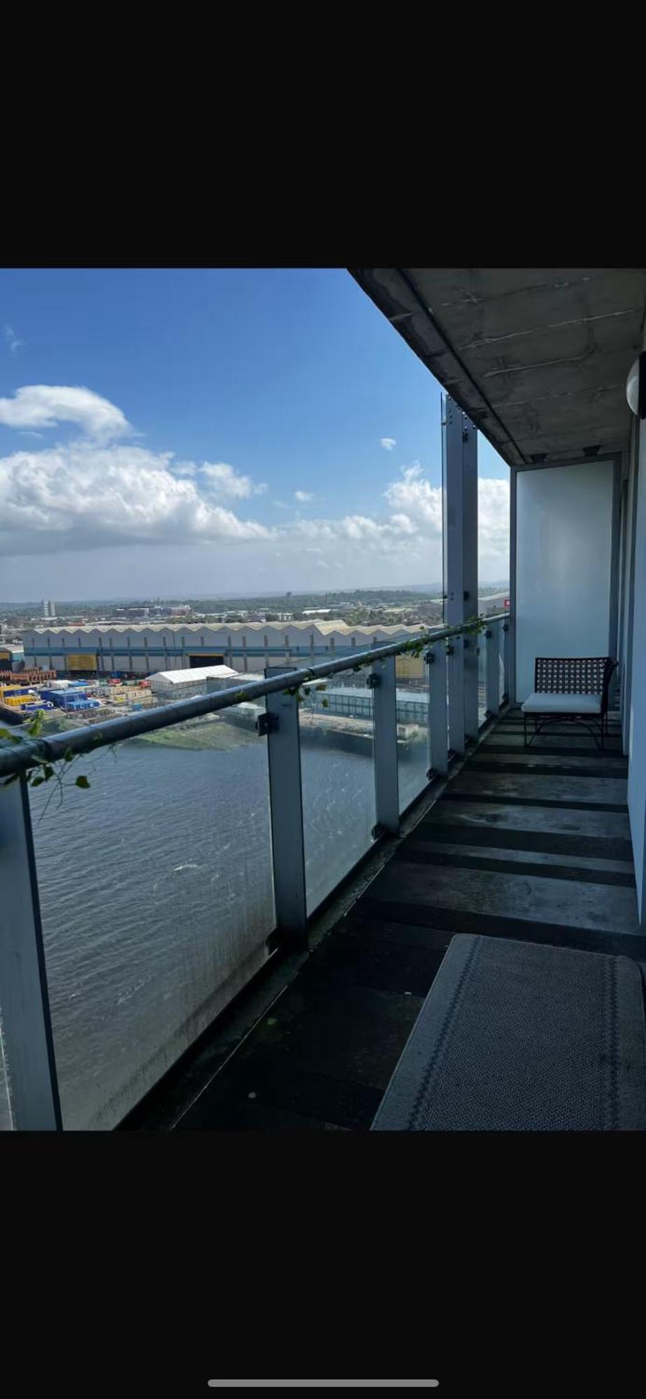 Apartment At Harbour With Balcony And River View