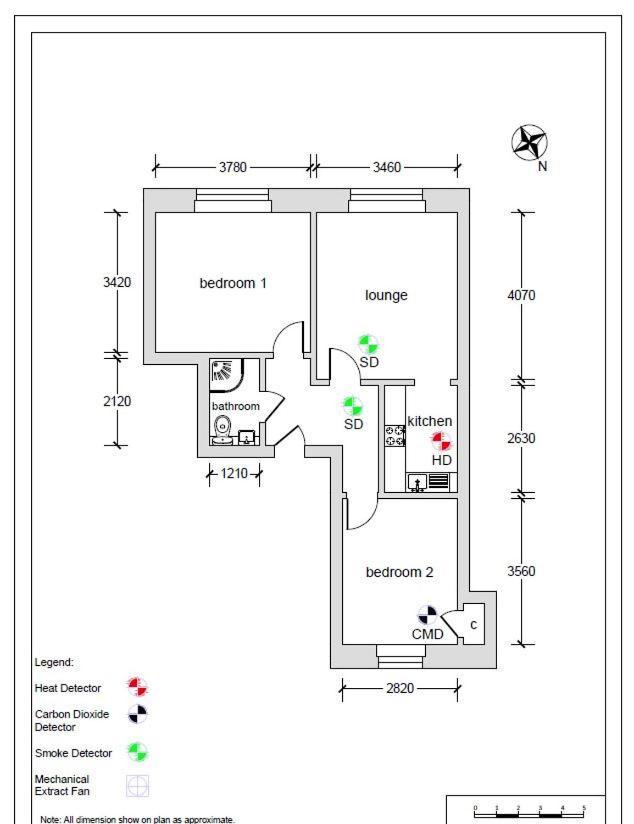Apartment 2 Bedroom Oasis In Centre *