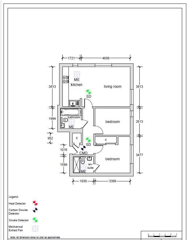 Stylish Newly Decorated 2 Bed Apartment *