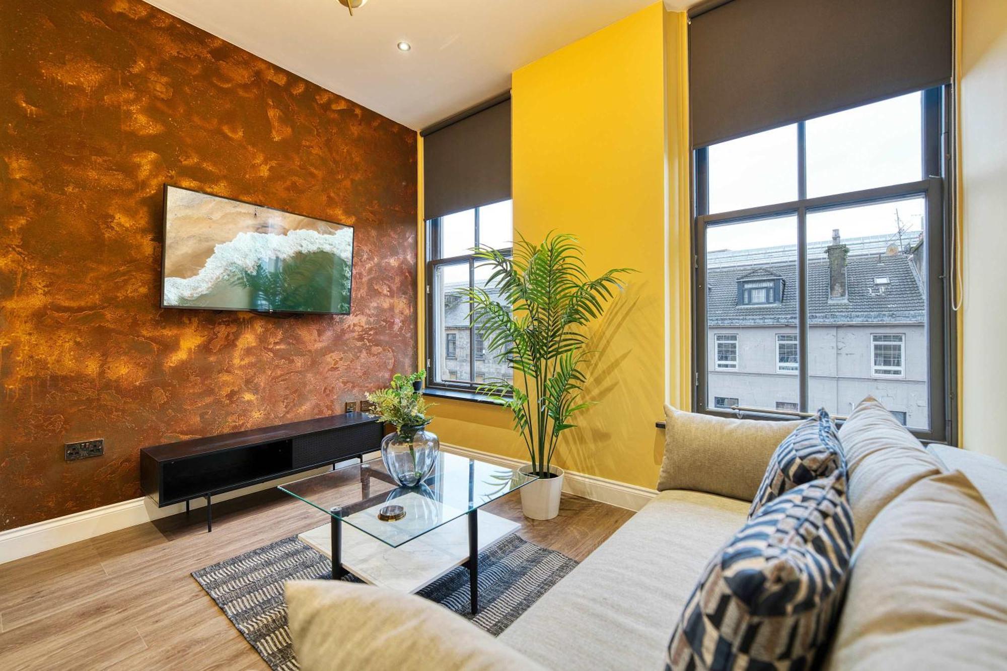 Stunning Station 1 Bed A7 Apartment Glasgow
