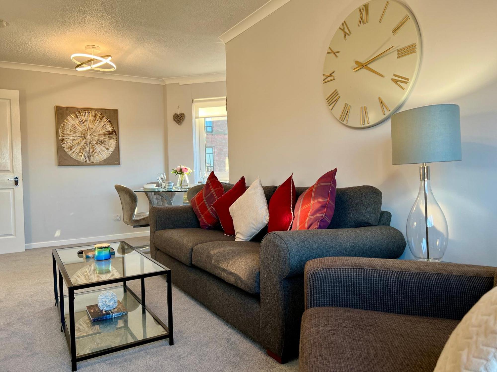 Apartment Chic & Cozy 2-bed Flat In - Free Parking Glasgow