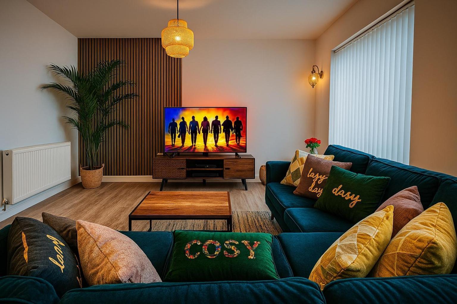 Apartment Modern Flat In Free Parking & Wifi Glasgow