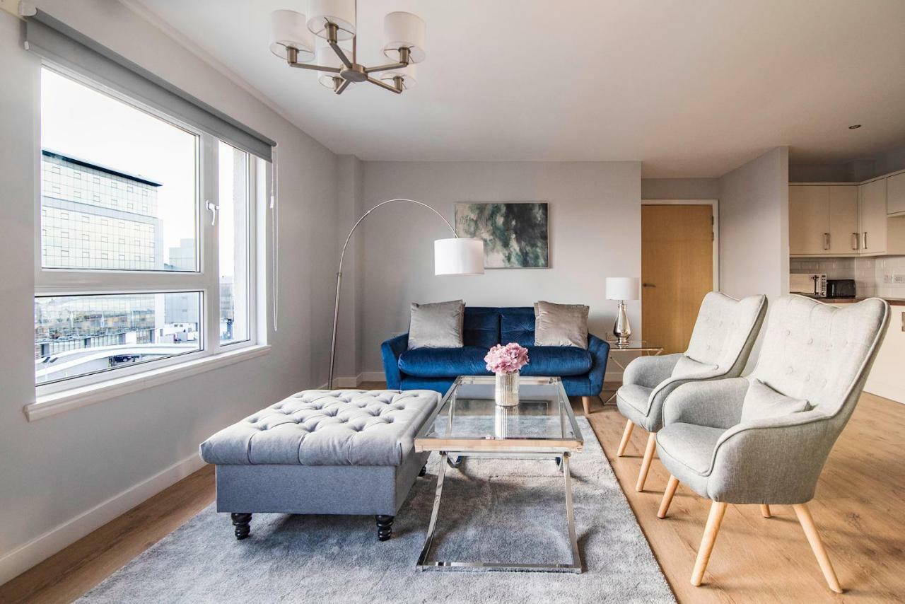 Apartment Luxury 2 Bed 2 Bath - Free Parking Glasgow