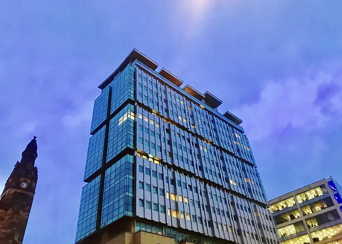 Glasgow Central Station Skyline Apartment With Parking