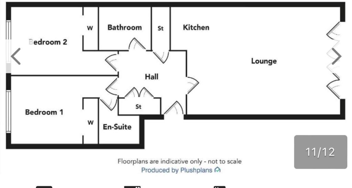 Centre 2 Bedroom Apartment, Secure Parking. Apartment