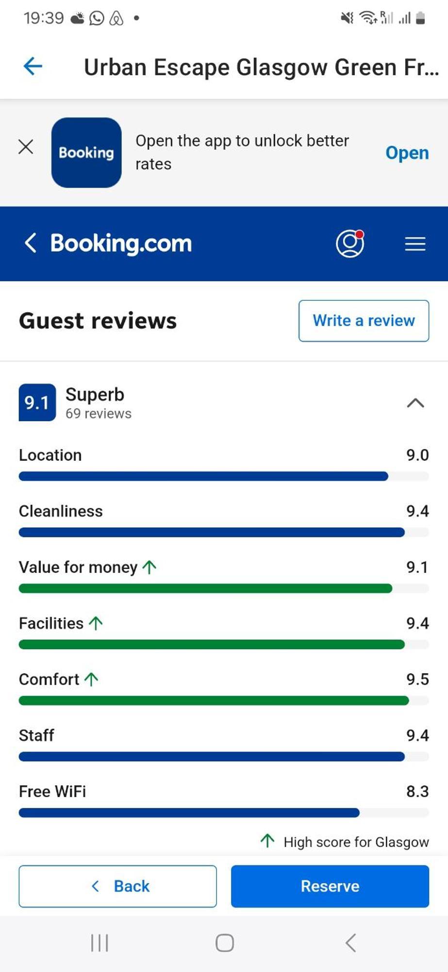 Metropolitan Nest - Easy Walk To Hydro & Secc Center * Glasgow