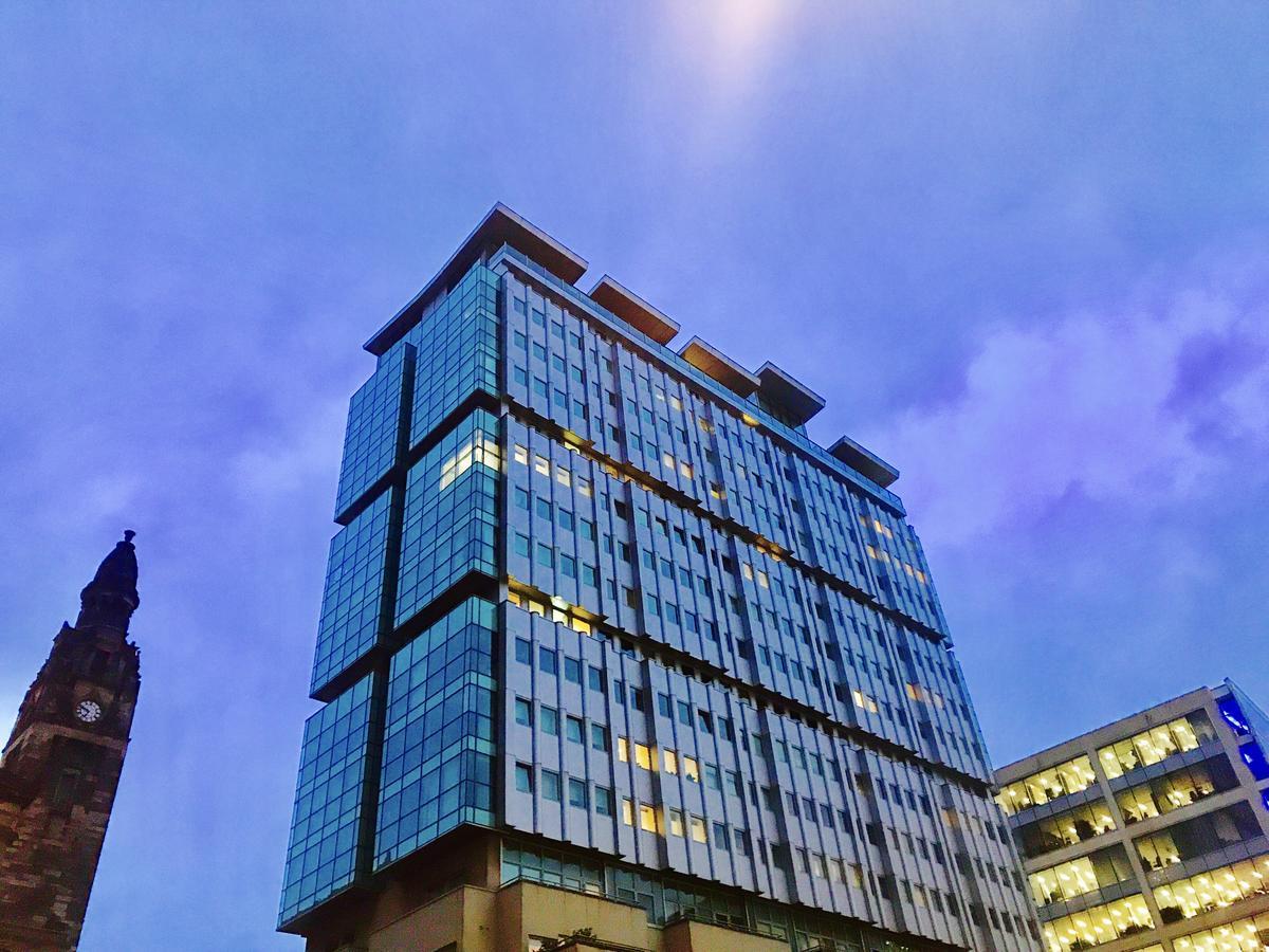 Station Skyline With Parking Glasgow