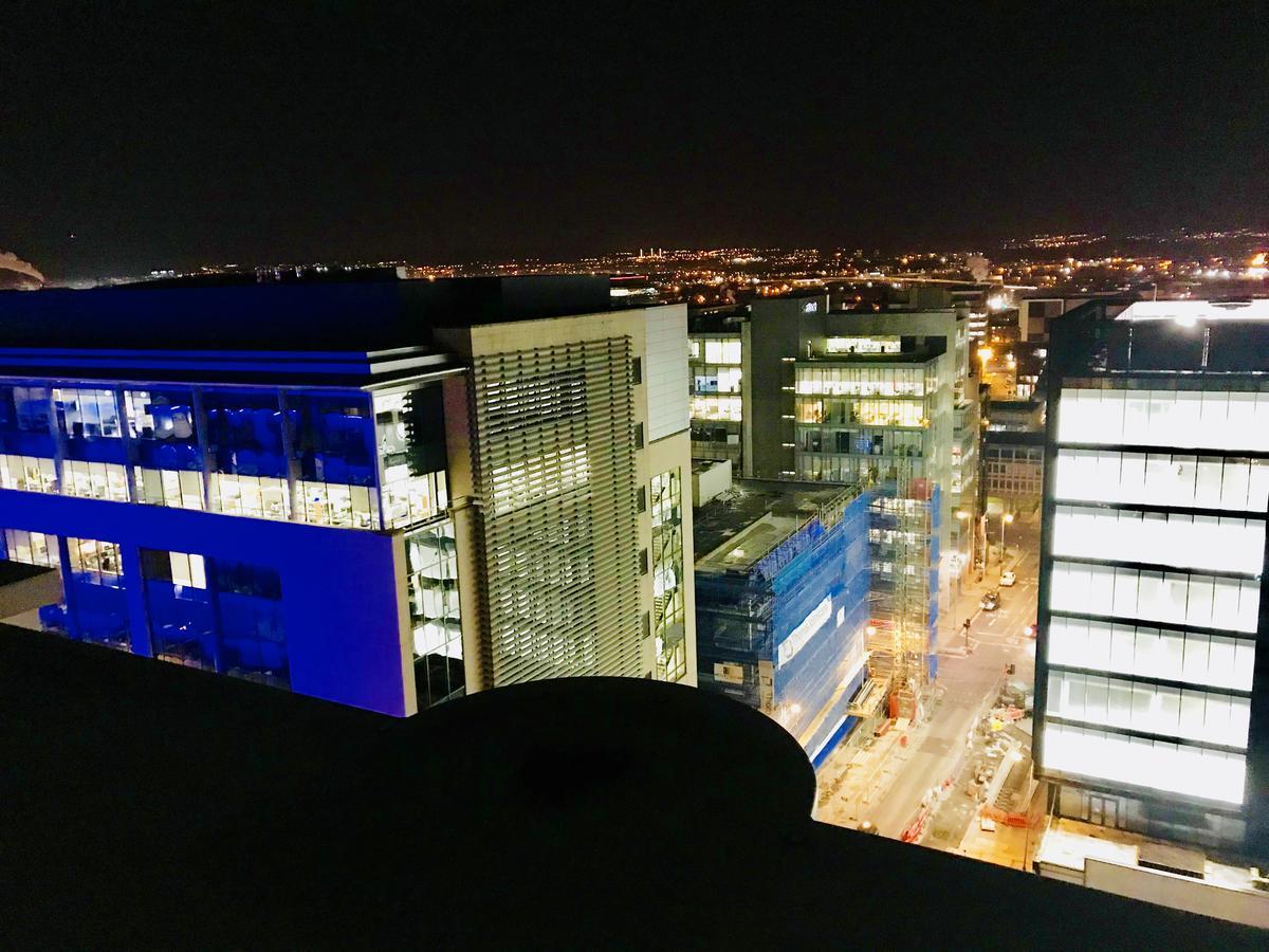Station Skyline With Parking Glasgow