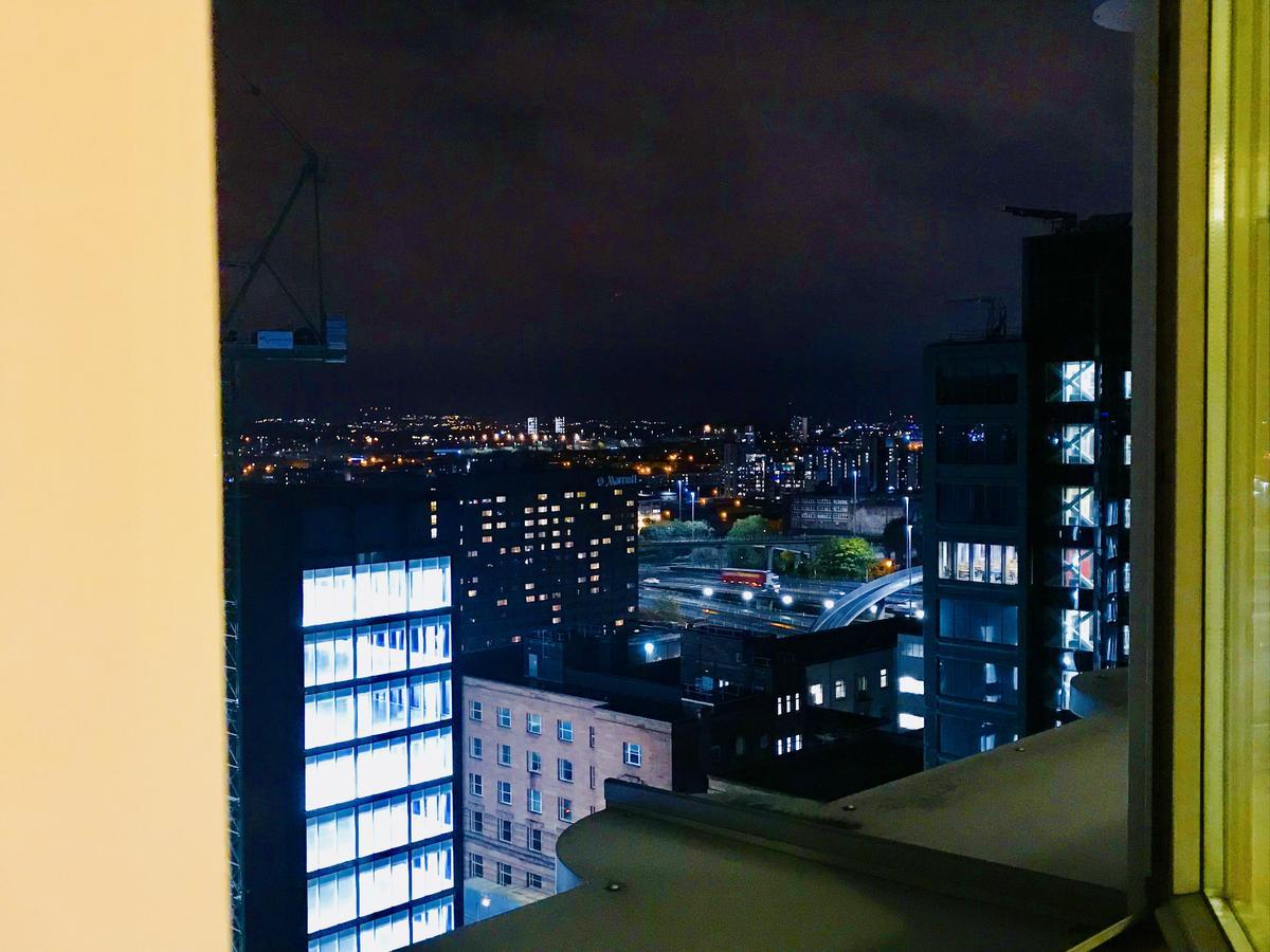 Station Skyline With Parking Apartment Glasgow