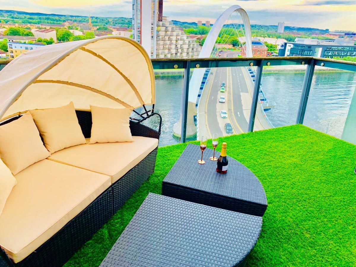 Centre - The Penthouse With Riverviews - Glasgow