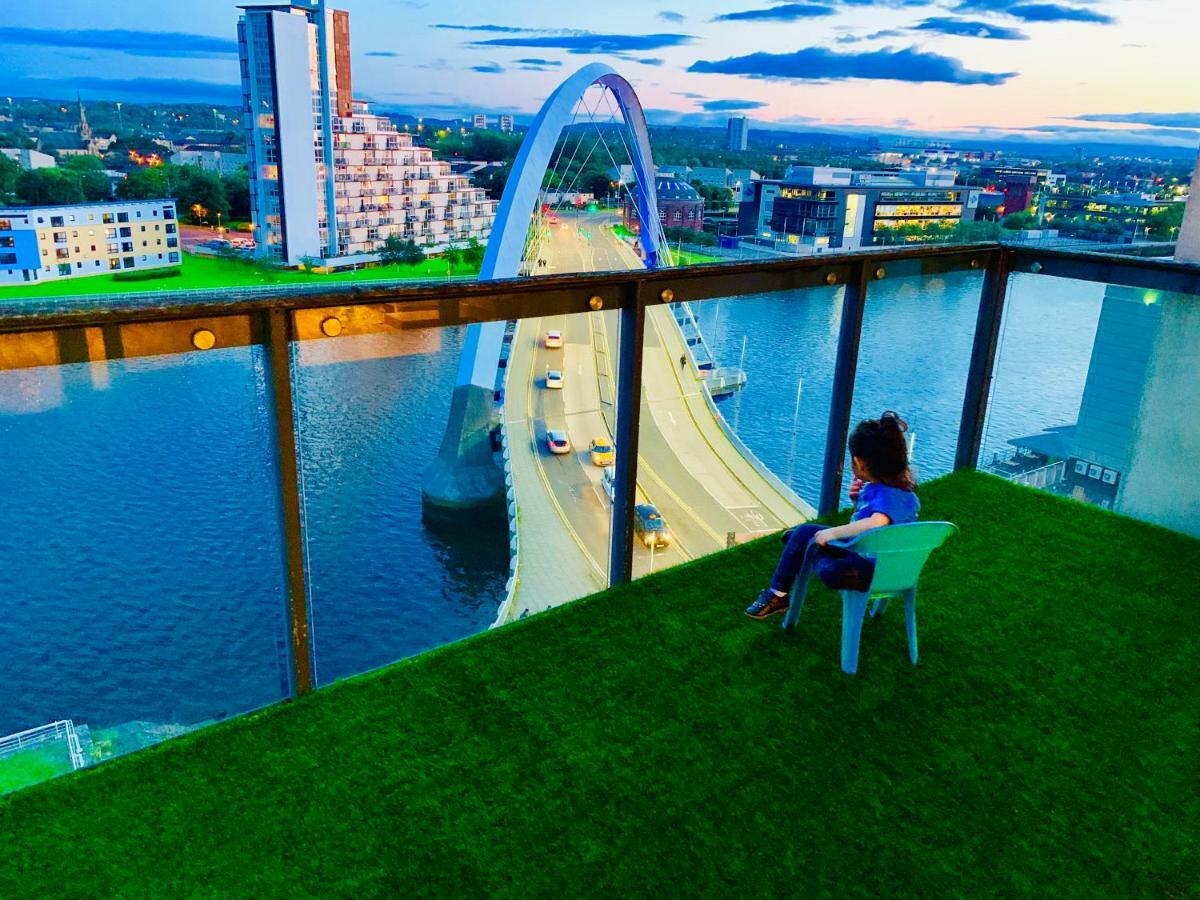 Apartment Centre - The Penthouse With Riverviews - Glasgow