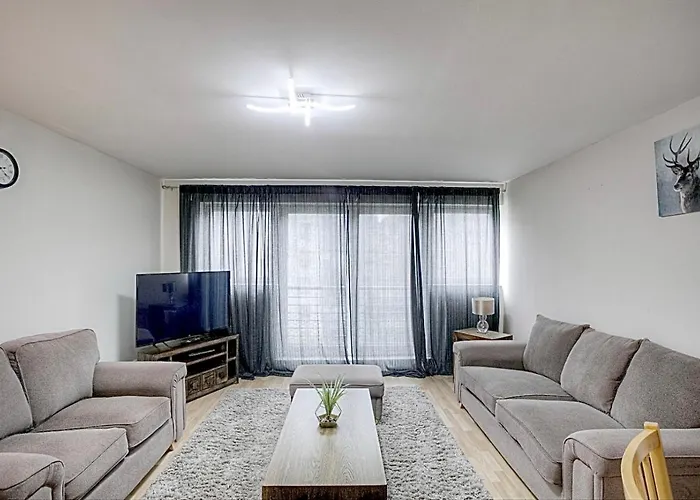 Spacious 2-Bed Serviced Apartment With Free Secure Parking Glasgow Central Sse Hydro